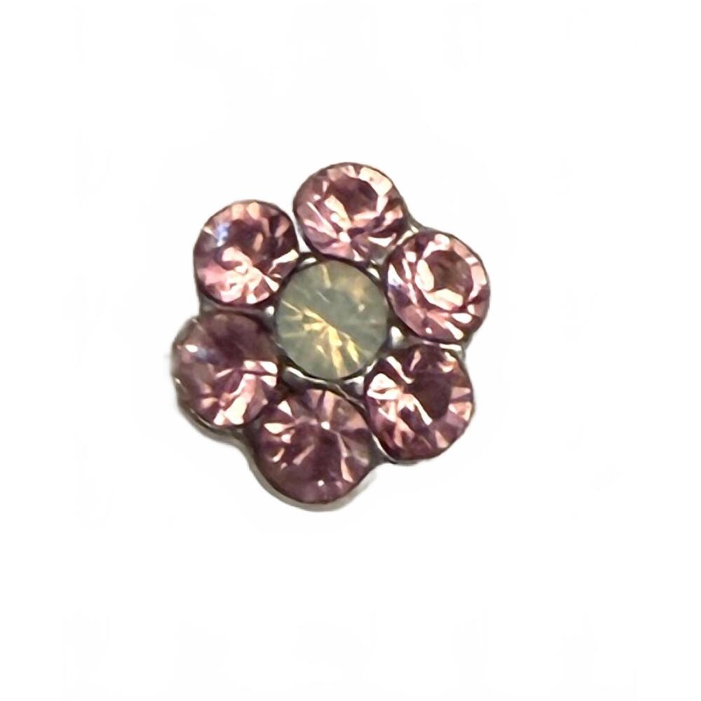 NEW MARIANA women's stud earrings in pink / green